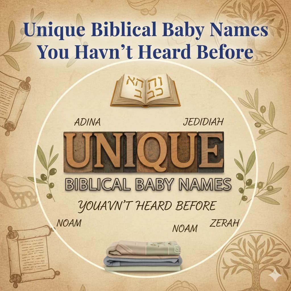 Unique Biblical Baby Names You Haven’t Heard Before