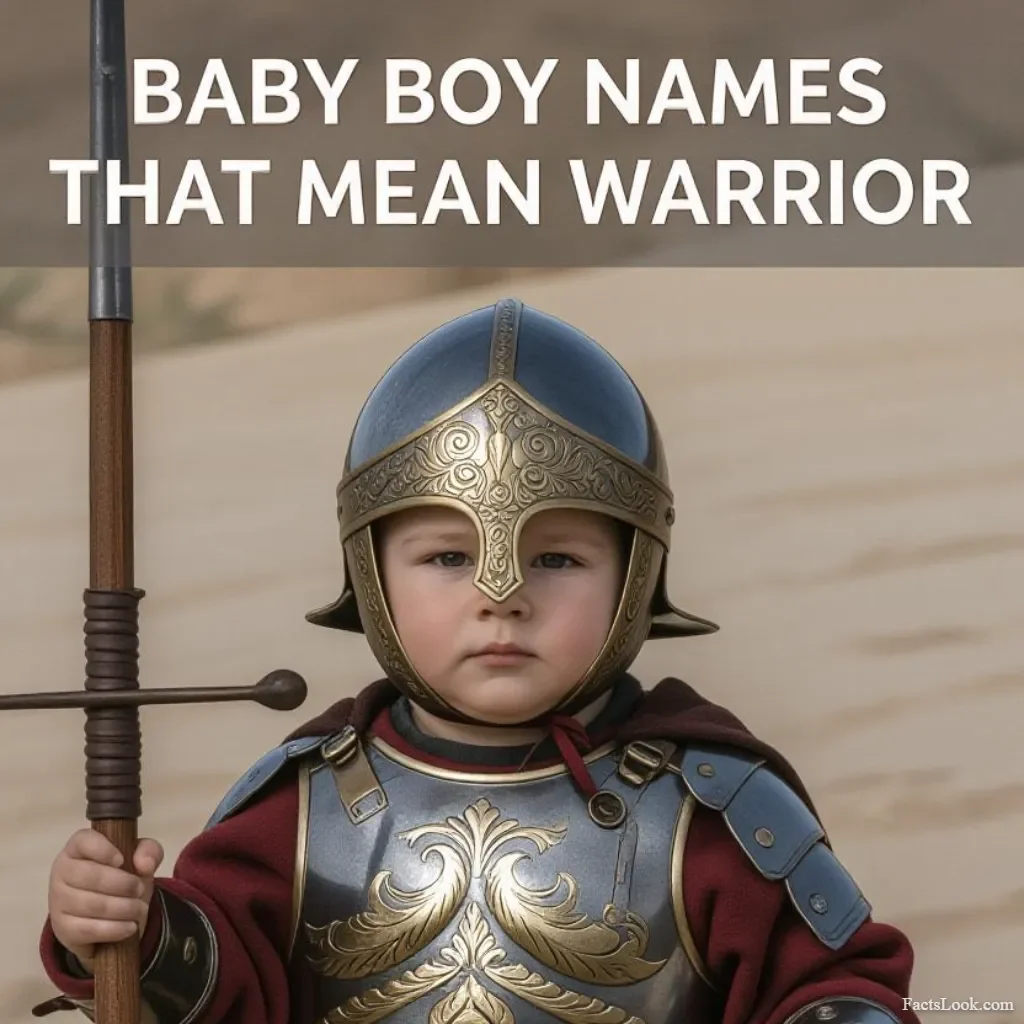 Baby Boy Names That Mean Warrior: Strong Choices for Your Son