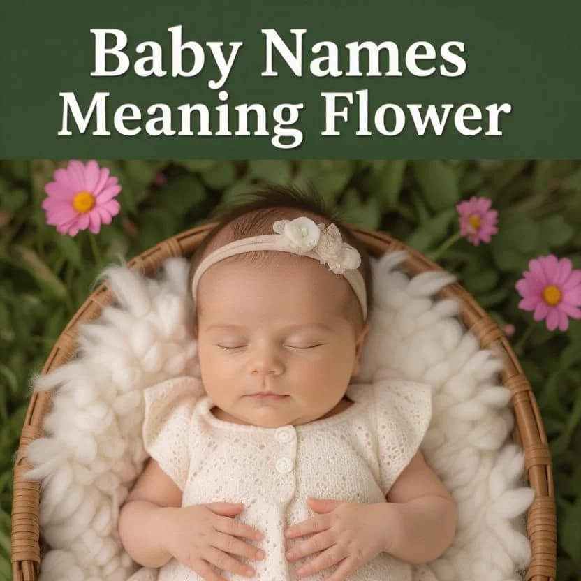 Baby Names Meaning Flower: A Guide to Nature-Inspired Naming